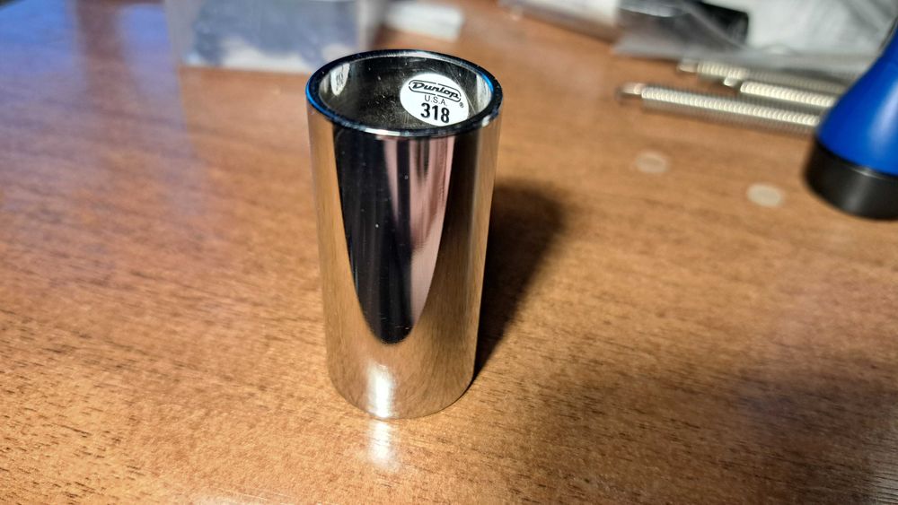 Dunlop 318 SLIDE Chrome Steel Gitara
