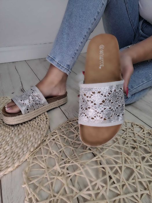 Klapki rozm 35-41 espadryle sandały damskie TU KUPUJESZ ROZMIAR 38
