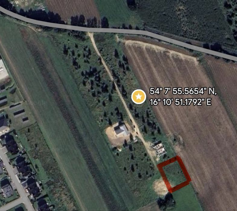 Działka budowlana Chałupy k.Koszalina