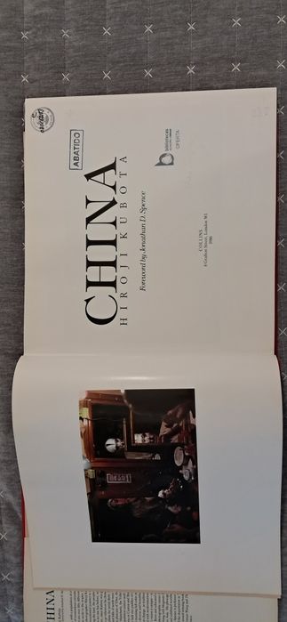 Livro de fotografias da China