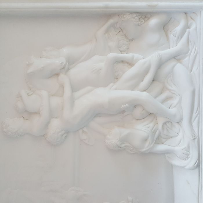 Mesa de Mármore " O rapto das Sabinas"