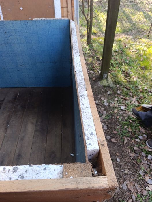 Buda dla psa, bardzo duża, ocieplana