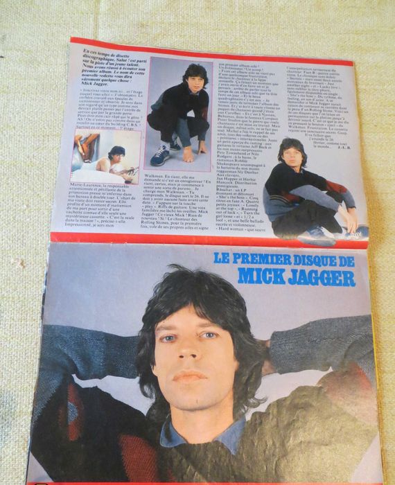 Revista Salut anos 80  Yannich Noah, Jordan et Danny e Thierry Hazard