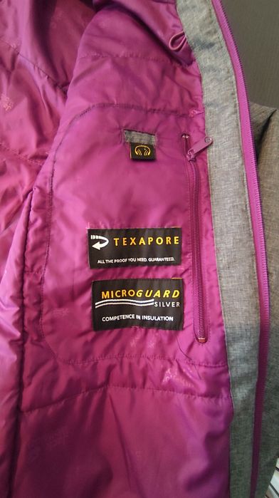 Kurtka trekkingowa Jack Wolfskin membrana Texapore ocieplina Microguar