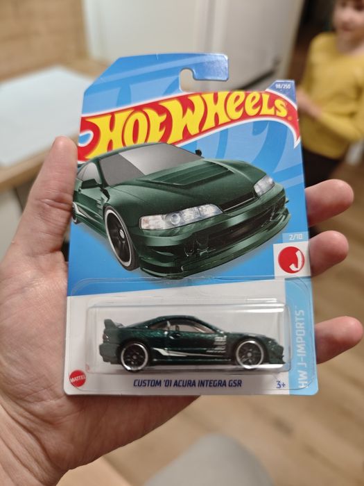 Hot wheels custom '01 acura Integra GSR hw j-imports 2/10 rocznik 2021