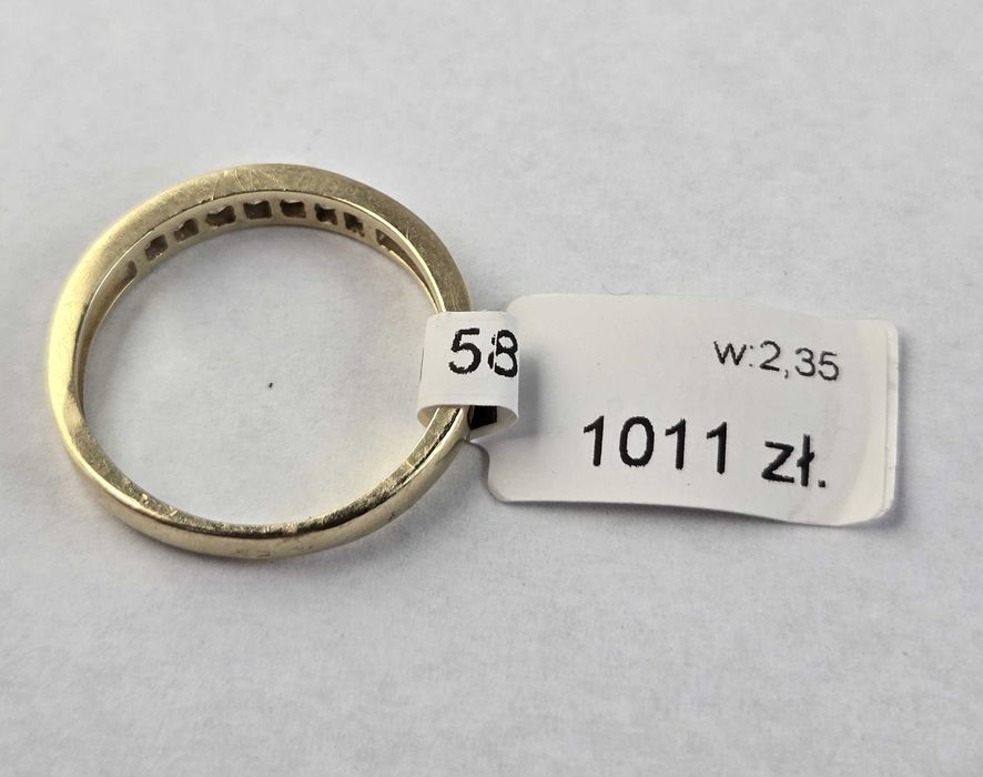 ZŁOTY Pierścionek 585 2,35G