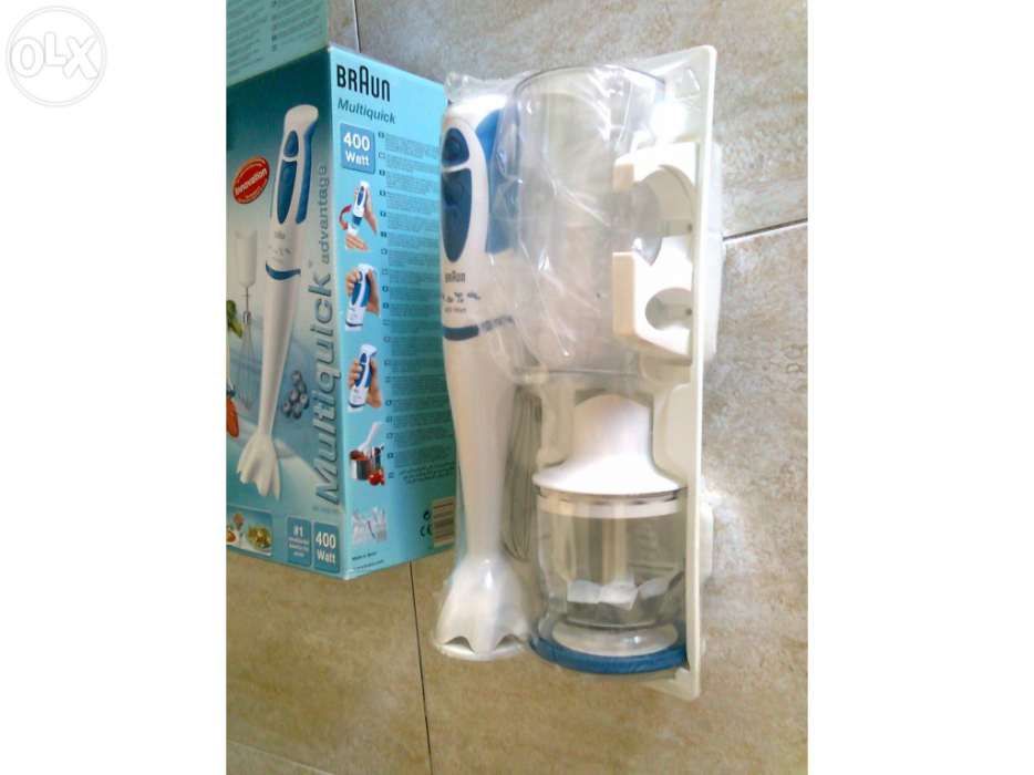 Varinha Magica Braun 400w com vários acessórios