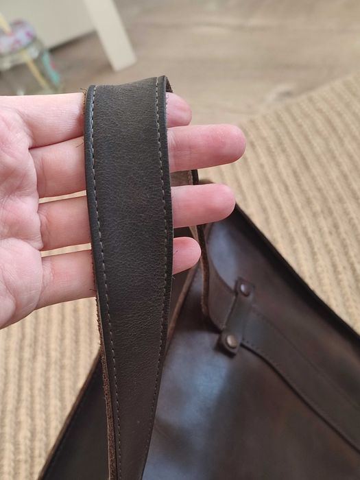 Сумка з натуральної шкіри crazy horse від українського виробника