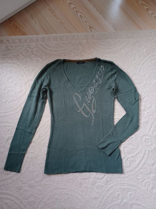 Sweter Guess ze streczem oryginalny XL