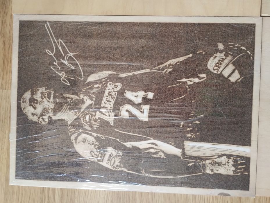 Obrazy grawerowane laserowo na drewnie