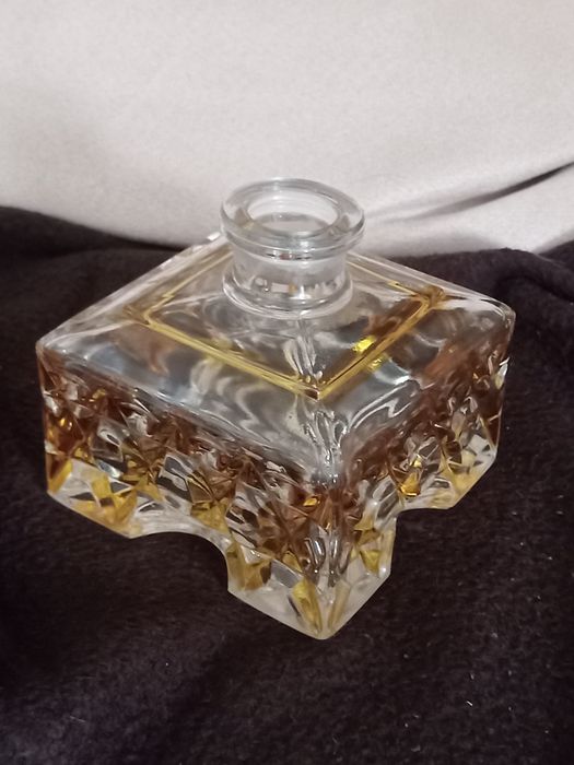 Frasco antigo Art Deco em Cristal
