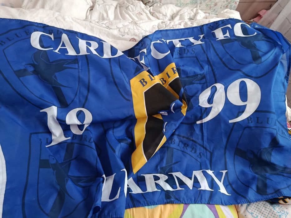 Flaga Cardiff City F.C. chusta