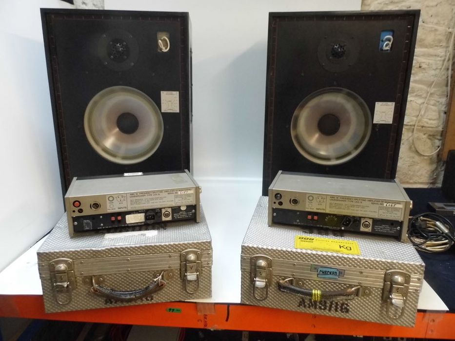 Kolumny Monitory BBC Rogers LS 5/8 + końcówki Quad 405