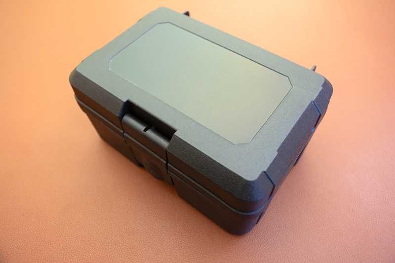 Estojo Rígido de Transporte Fomito para Baterias de Câmara, Novo
