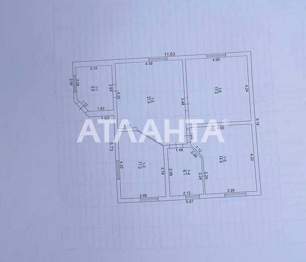 В продаже новый дом  80 м. кв. на 9  сотках в Усатово!