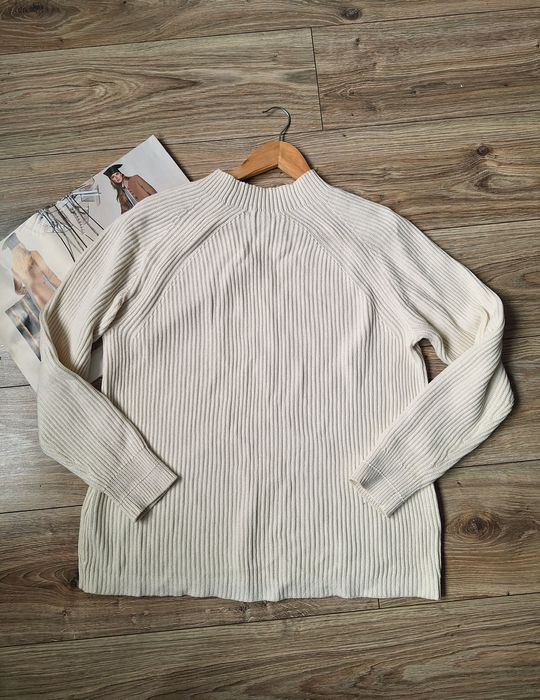 Kremowy sweter damski Cecil M bawełna