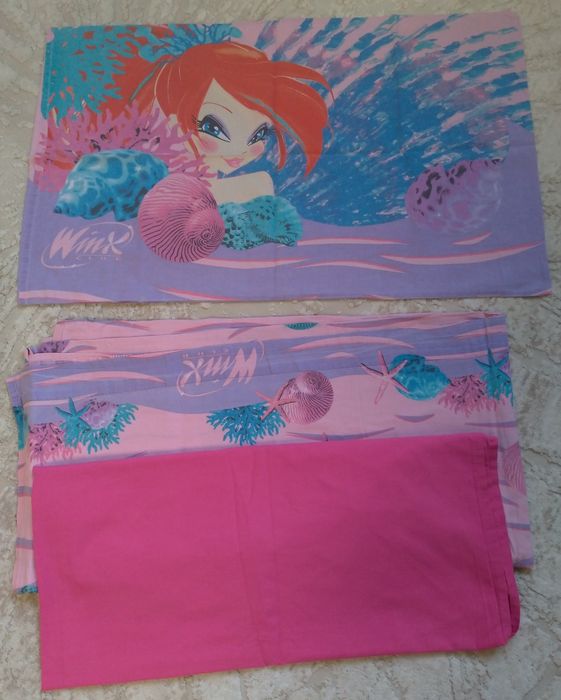 Постельное WinX,односпальное.