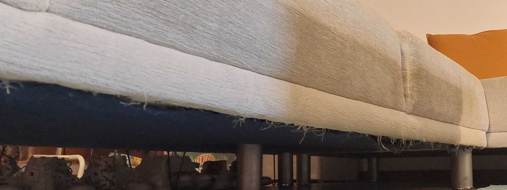 Sofá chaise longue branco