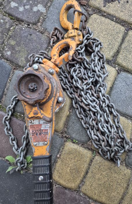 Wyciąg łańcuchowy Kito 0,8t łańcuch 5m