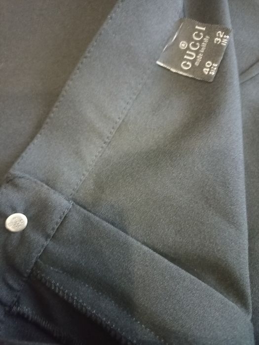Чорні жіночі брюки  Gucci (2XL–3XL, розмір 52–54