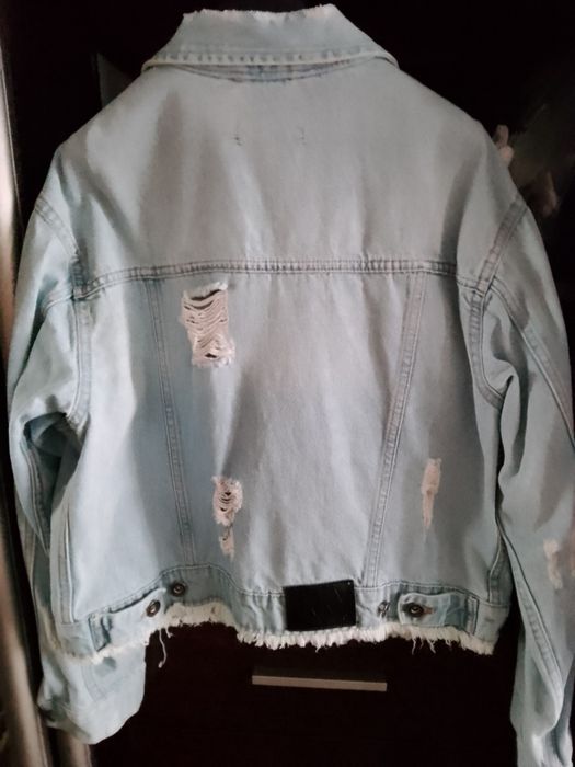 DKNY jeans джинсовая куртка  L