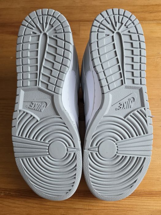 Nowe NIKE Dunk Low Retro biało szare. Rozmiar 44