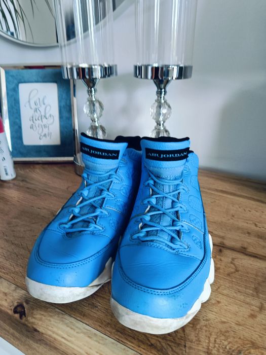 Buty Jordan 9  retro low IX niebieskie 40,5