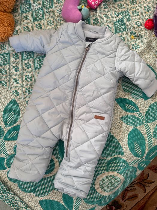 Весняний  комбінезон для новонародженого хлопчика