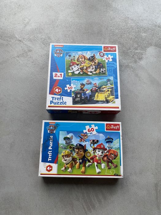 Puzzle Psi Patrol 3 układanki 4+ trefl