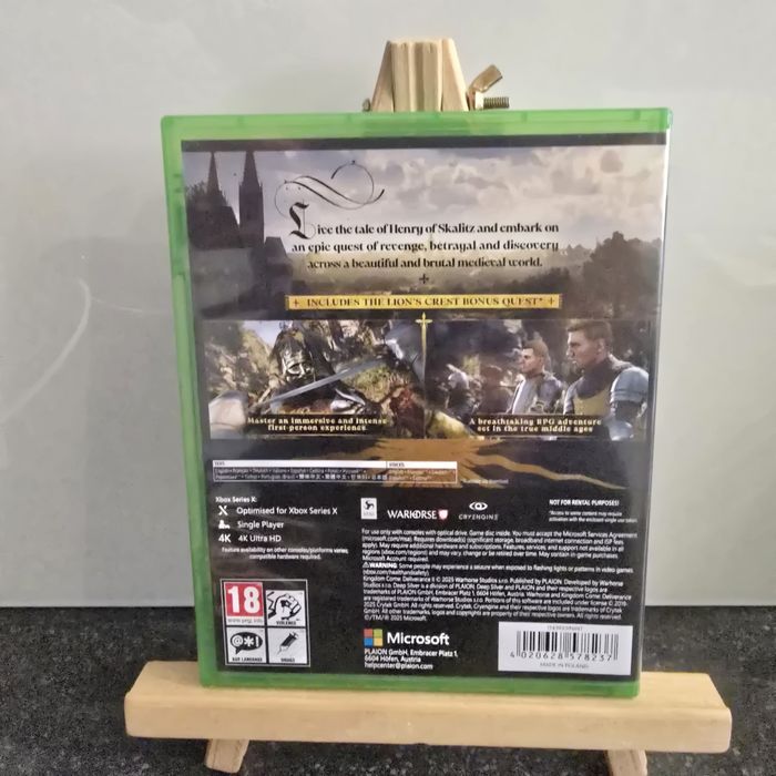 Kingdom Come Deliverance xbox wersja PL