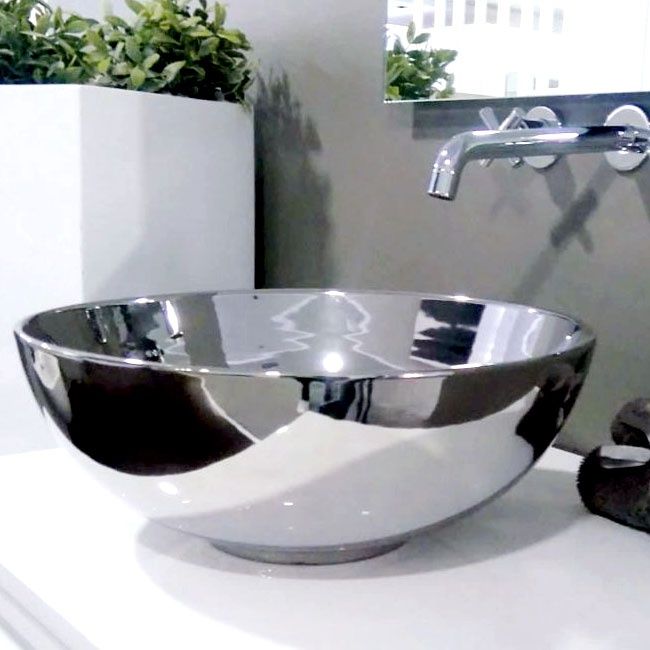 Lavatório de pousar Prata