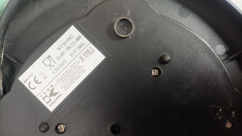 Czajnik bezprzewodowy Team kalorii , 1,8L