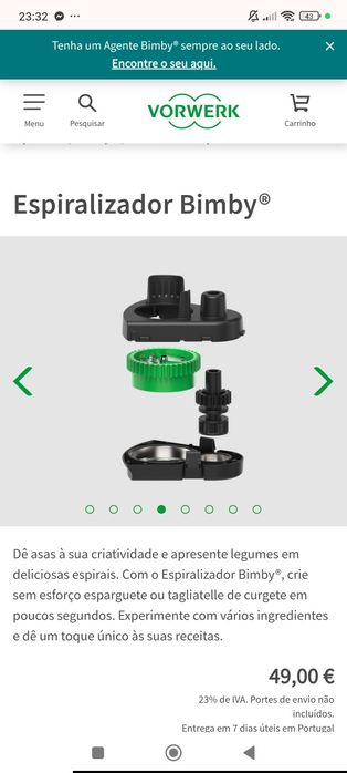 Mandolina +espirilizador