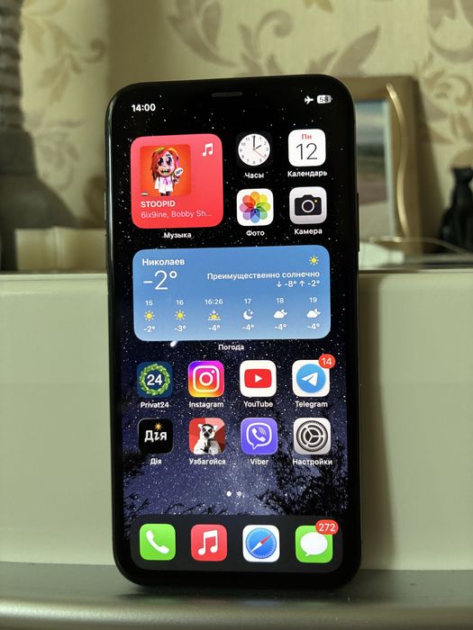 Iphone X Все родное,телефон не вскрывался, акб 74%