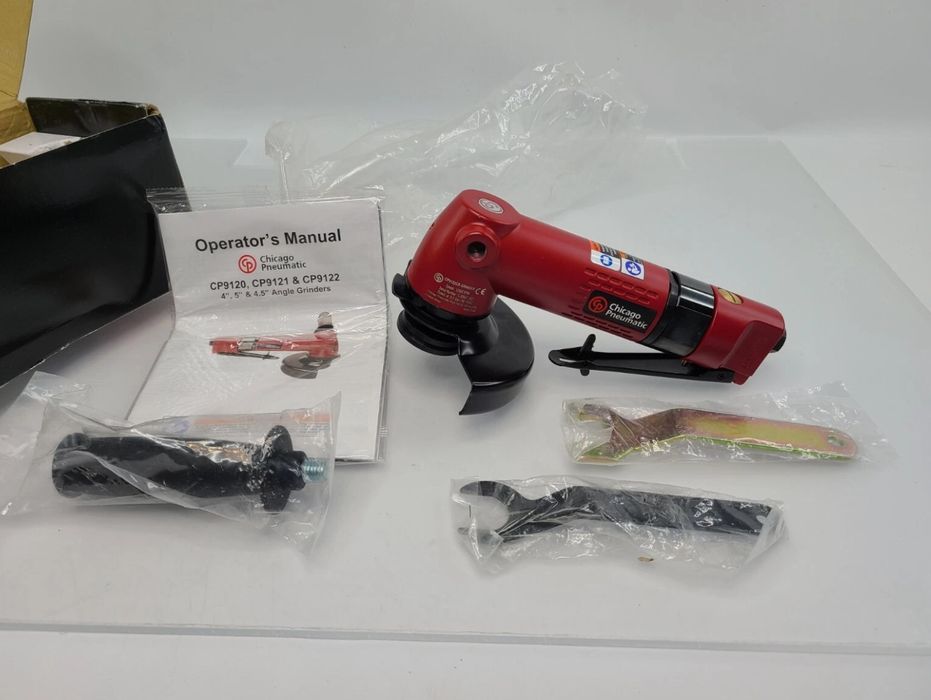 Chicago Pneumatic CP9122BR Пневматична кутова шліфмашина 125 мм