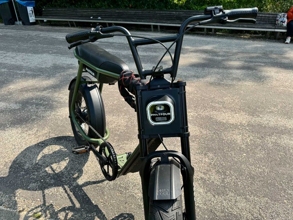 Bicicleta elétrica Phatfour Flx como nova