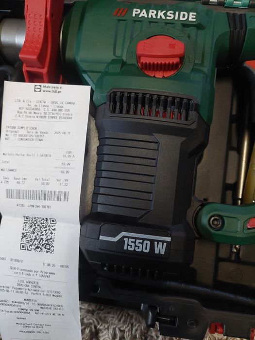 Vendo martelo dimolidor eléctrico novo com fatura