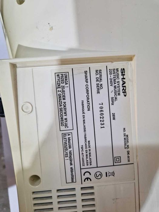 Radio BOMBOX Sharp DK-A1H