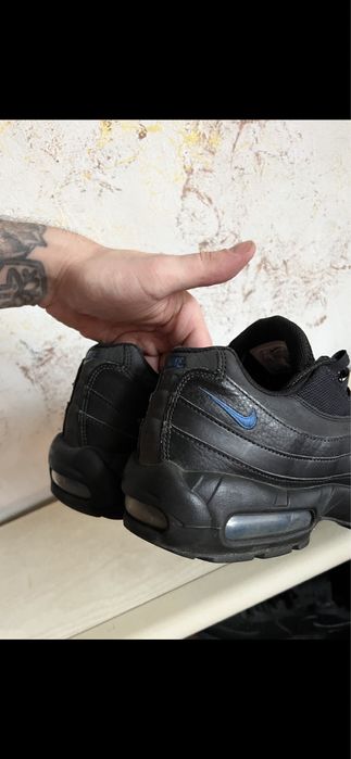 Кроссовки замша и кожа nike air max 96 оригинал размер 46