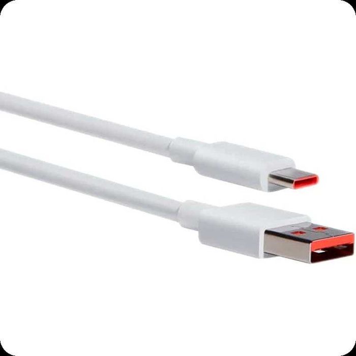 Carregador Xiaomi + Cabo USB A to USB C