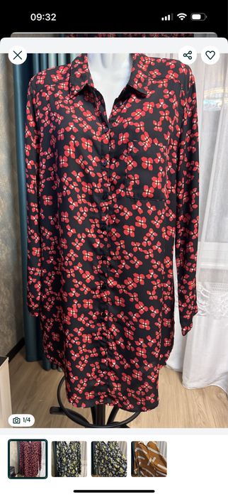 Туники рубашки лёгкие