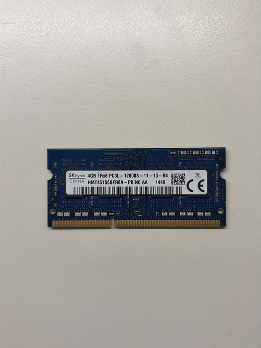 Памʼять Samsung/Hynix/Micron/Kingston 4Gb   DDR3 1600/1333 1.35/1.5В