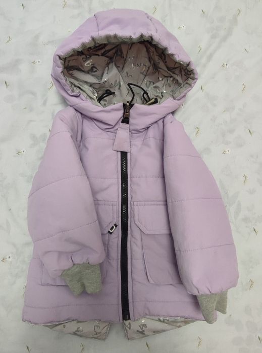 Двостороння куртка для дівчинки