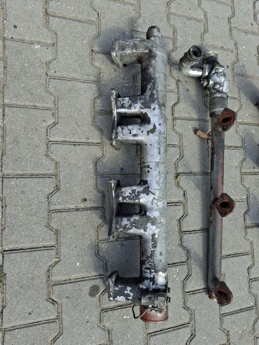 Kolektor star ssący wydechowy wodny