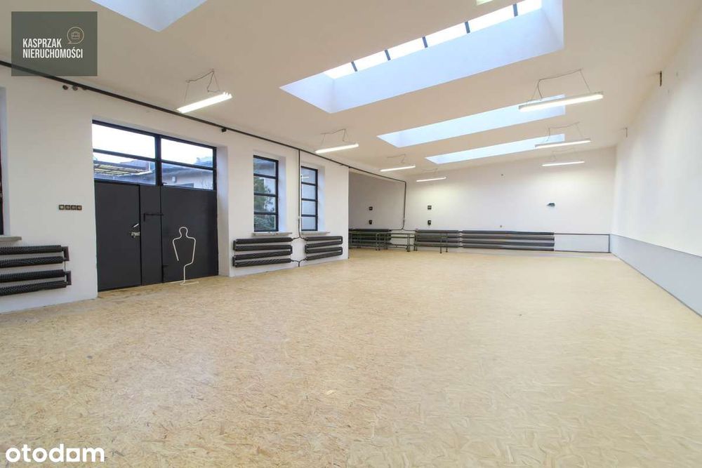 243,5 m2 - ogrzewana hala produkcyjno-magazynowa  - Brama 0