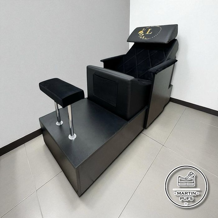 Крісло для педикюру, 3 в 1 Для нарощування вій, работу с бровами.