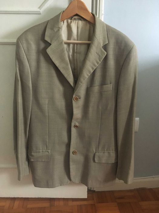 Casaco beje da marca Massimo Dutti