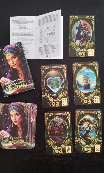 Tarot baralho Cigana Esmeralda
