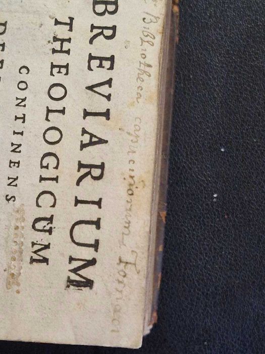 Належав до Ордену Капуцинів Breviarium Theologicum \ Breviarium Romanum - 1695 р
