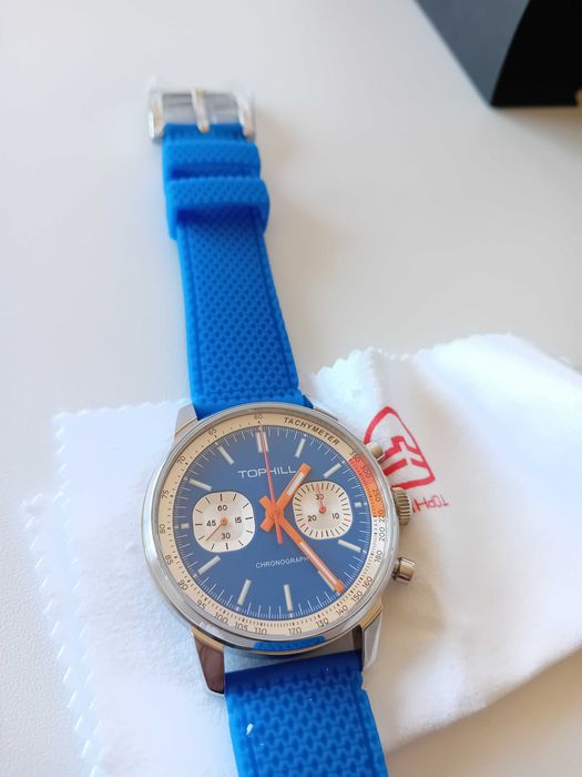 Relógio Mecânico Tophill Corda Manual Seagull ST1901